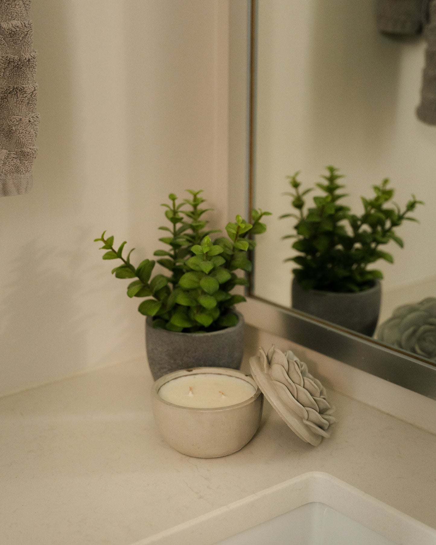 Rose Candle